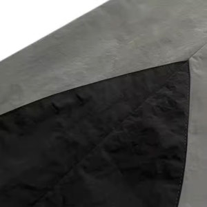 Chándal de nailon holgado con cremallera de alta calidad para hombre y mujer, el más vendido, con impresión de logotipo personalizado, chándales de nailon para hombre en venta - Product Image 3