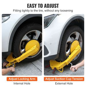 1 Pack Heavy Duty Anti Theft Trailer <b>Wheel</b> <b>Lock</b> Clamp Adjustable Tire Boot <b>Lock</b> Claw for Trailer Whee Steering <b>Wheel</b> <b>Locks</b> - Product Image 3