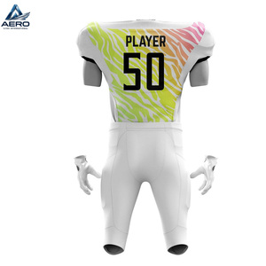 Diseña Tu Propio Uniforme de Fútbol Americano Personalizado Hecho con el Mejor Material Uniforme de Fútbol Americano a Precio Económico - Product Image 3