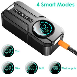 Pompa d'Aria Elettrica Portatile Wireless per Pneumatici Auto 150 PSI con Luce LED, Compressore Elettrico per Pneumatici - Product Image 4