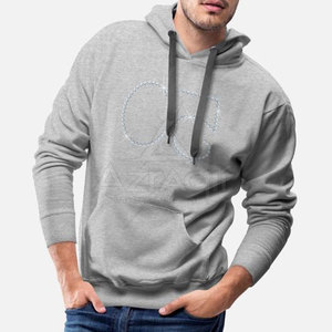 Hot Sale New Arrival Winter <b>Rhinestone</b> <b>Hoodies</b> for Men Unique Style Breathable Eco-Friendly 100% Cotton with Pocket Design - Product Image 5