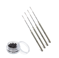 Accessoires de tressage, crochets pour dreadlocks, outil d'extension de cheveux, aiguille à crochet en acier inoxydable de qualité chirurgicale 14 cm pour cheveux