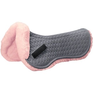 LEATHERCART Premium Cotton Dark Tone Saddle Pad <b>Foldable</b> Lightweight Heavy Quilted Breathable Shock Absorb Eco Friendly All - Product Image 2