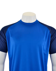 Camiseta de Fútbol Americano Personalizada para Hombre, de Alta Calidad, Manga Corta, Absorbente de Humedad, Poliéster, Corte Regular, Color Sólido - Product Image 3