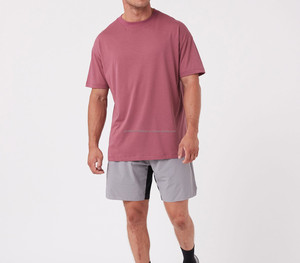 Boxy Fit Blanc T-Shirt Personnalisé Hommes Français Terry Sweat T Shirt 100% Bio Pima Coton Tee 300 GSM Heavyweight Oversized Tshirt - Product Image 2