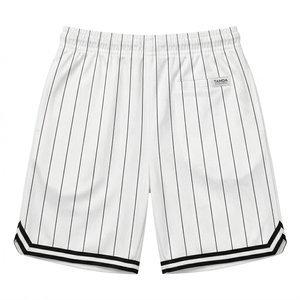 Shorts de basket-ball pour hommes, toutes saisons, grandes tailles |   Maille imprimée, séchage rapide, respirante, coupe décontractée, style urbain, hip-hop, avec poche - Product Image 2