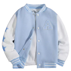 Veste de baseball en tricot d'hiver pour homme de haute qualité avec broderie personnalisée, design Letterman - Product Image 1