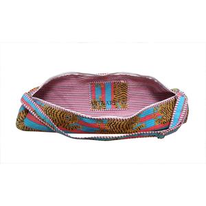 Elegante Bolsa de Yoga con Estampado de Tigre, Ecológica, Transpirable, con Cierre de Cremallera, Tela de Algodón, Correa Ajustable, Unisex - Product Image 4