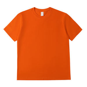 เสื้อยืดคอกลมทรงตรง ผ้าคอตตอนหนา 230 กรัม แบบยูนิเซ็กซ์ ปักโลโก้ตามสั่ง ผลิตในจีน ราคาโรงงานบังกลาเทศ รับผลิตแบบ OEM - Product Image 5