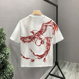 Camisetas Bordadas de Alta Calidad al por Mayor, Camisetas Bordadas Personalizadas de Lujo con el Logotipo de su Marca, Camisetas para Hombre - Product Image 6