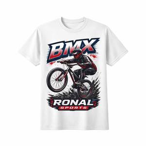 Maillot de BMX pour homme à manches longues, design personnalisé par sublimation, séchage rapide, respirant, pour la course - Product Image 2