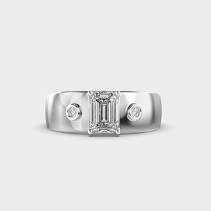 Fashion 925 Sterling Silver Moissanite Diamond Wedding Band <b>Ring</b> <b>for</b> <b>Men</b> Premium Elegant Sparkling Luxury Jewelry Gift - Product Image 5