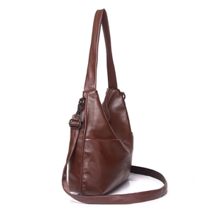 Sac à main en cuir véritable de haute qualité pour femmes, fermeture à glissière, grande capacité, pour mariage, usage quotidien, options personnalisables - Product Image 3