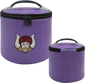 Estuche de lujo para gorra Gruto Fez masónica – Piel sintética morada |   Estuches para Gorras de Masones |   Máquina - Product Image 1