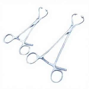 Pinza manual de acero para reducción ósea, herramienta de sujeción de placas con punta esférica, para uso veterinario, ortopédico, quirúrgico, dental, clase II, hospitalario, CE - Product Image 4