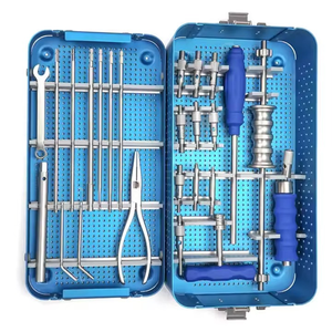 DIVIED INTERNATIONAL Kit de laparotomie de base en acier inoxydable, ensemble d'instruments chirurgicaux pour la chirurgie générale, haute qualité, certifié CE - Product Image 5