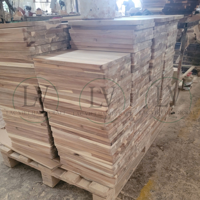Planche à découper en bois d'acacia rustique, planche à découper écologique pour la cuisine, la cuisson, la décoration intérieure, vente en gros du Vietnam