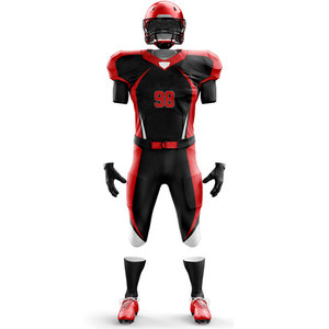 Maillot de football américain OEM 2026 pour hommes, à manches courtes, avec pantalon rembourré, uniforme d'équipe de rugby - Product Image 2