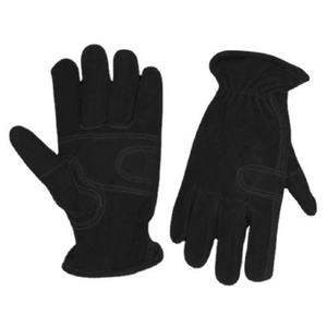 Leather Work <b>Gloves</b> Real Leather Working <b>Gloves</b> High Quality Stainless Steel Safety Cuff Waterproof Anti-Vibration Working - Product Image 3