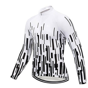 เสื้อปั่นจักรยานแขนยาวแบบเต็มแขน ผ้ากีฬาระบายอากาศได้ดี สำหรับปั่นจักรยานบนถนนและปั่นจักรยานเสือภูเขา ขายส่ง - Product Image 1