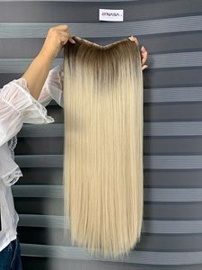 Extensions de cheveux naturels vietnamiens de qualité supérieure à clipser, 100g, prix de gros, toutes couleurs, 60 cm - Product Image 6