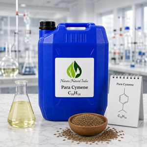 Natures Natural India OEM Para Cymene Pure Aroma Chemical 100% Puro Destilado al Vapor C10H14 de Semillas de Comino - Product Image 3