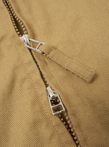Custom 100% Cotton Duck <b>Canvas</b> <b>Work</b> <b>Jacket</b> Down Lined Oversized Heavy Weight Zip Up <b>Work</b> <b>Jacket</b> - Product Image 6