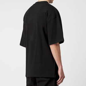 T-shirt sportif surdimensionné pour homme en coton/fibre de bambou avec impression numérique, poids du tissu 260g, modèle 20686 - Product Image 2