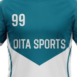 ชุดยูนิฟอร์มแฮนด์บอลชาย สีเขียวอมฟ้าขาว ทูโทน เสื้อโพลีเอสเตอร์ กางเกงขาสั้น ชุดกีฬา ชุดทีม ชุดฝึกซ้อม ชุดแข่งขัน - Product Image 6