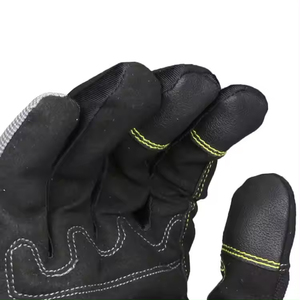 Anti <b>Vibration</b> Anti-slip Safety Hand Protection Gloves <b>For</b> Mechanical Work <b>Men</b> Industrial Heavy Duty Construction Working Gloves - Product Image 5