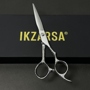 Ciseaux de coiffure Dragon, outil professionnel de barbier, ciseaux en acier inoxydable japonais de haute qualité - Product Image 1