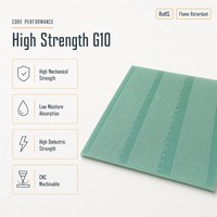Plaque isolante en verre époxy FR4 pour la fabrication de circuits imprimés, les transformateurs et les applications d'équipements de commutation
