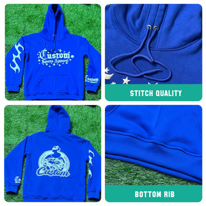 Ropa Deportiva Personalizada, Sudadera con Capucha Estampada para Hombre, Corte Regular, Transpirable, de Poliéster Tejido - Product Image 2
