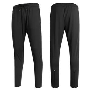 Pantalones de chándal de algodón de cintura alta para hombre al por mayor, joggers casuales de corte recto con bolsillos tipo cargo, teñido liso, ideales para el verano y el gimnasio. - Product Image 6