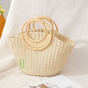 Natural Seagrass Storage Basket Home Decorative Basket Outdoor Picnic Basket Christmas Summer Decorations Gifts OEM Vietnam - Product Image 3