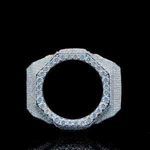 Premium GA2100 Style Custom Watch Iced Out Metal <b>Case</b> Luxury Wristwatch for Men Custom GA2100 Compatible Mod Watch - Product Image 2