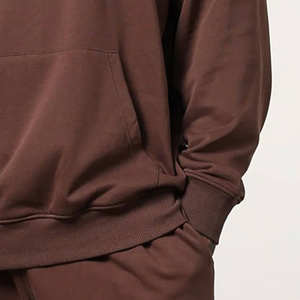 Conjunto Deportivo para Hombre de 2 Piezas, Sudadera con Capucha y Pantalones Jogger, con Logotipo Personalizado, Estilo Hongo, Talla Grande, Algodón Grueso, Venta Caliente - Product Image 5