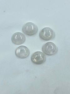 Piedra de Luna de Color Blanco Natural, Cristal de Primera Calidad, 18.25 Quilates, Corte Redondo de Alta Calidad para Joyería - Product Image 1