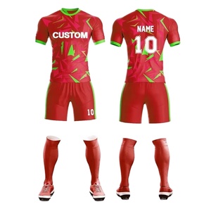 Conjunto de fútbol personalizado, camiseta de fútbol, camiseta de fútbol, sublimado kit de fútbol, ropa de fútbol de secado rápido - Product Image 4