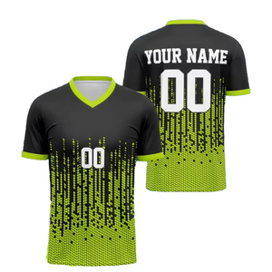 Wholesale New High Quality Men's Football Jerseys & Sets 100% Polyester Anti-Uv Vintage Style with Customized Team Names - Product Image 1