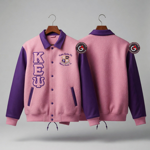 Veste de ligne sur mesure pour hommes et femmes, veste à broderie sororité Psi d'Epsilon Psi, au prix de gros - Product Image 6