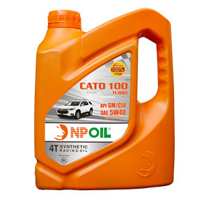 Huile moteur synthétique NPOIL CATO 200 TURBO 5W30 4L 5L 6L haute qualité Vietnam - Product Image 5