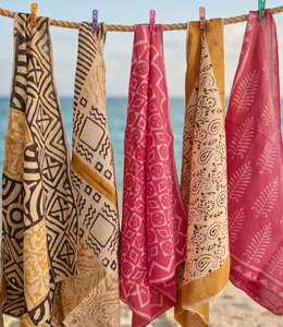 Pañuelo bandana de algodón hecho a mano al por mayor, pañuelo para la cabeza estilo bohemio, banda para el pelo estilo western, bandana con estampado floral para mujer, algodón - Product Image 1