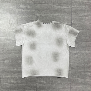T-shirt personnalisé pour homme, streetwear, manches courtes, imprimé avec une photo de Jésus, col rond, coupe classique, tissu jersey 100% coton - Product Image 3