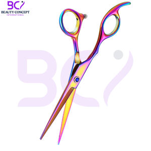 Nouvelles lames en acier inoxydable robustes, réglables, anti-rouille, sur mesure, pour ciseaux de barbier à coupe de précision. - Product Image 3