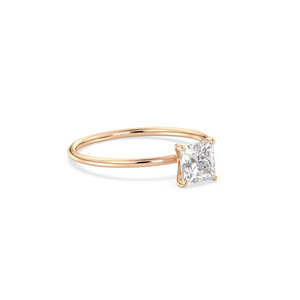 แหวนโมอิสซาไนต์ REYES แท้ 925 เงินสเตอร์ลิง ชุบทองคำขาว 14K โรสโกลด์ ได้รับการรับรองจาก GRA สำหรับผู้หญิง เครื่องประดับคุณภาพสูง - Product Image 3