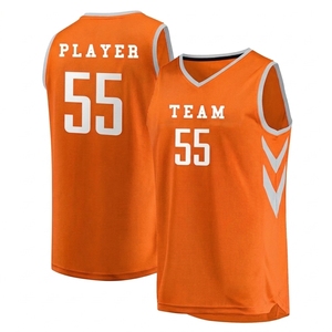 Camisetas de Baloncesto Transpirables, Uniformes con Logotipo Personalizado, Rayadas, Unisex, Antibacterianas, de Malla de Secado Rápido, Deportivas - Product Image 5