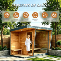 Sistema Avanzado de Apoyo Fisiológico y Metabólico con Sauna de Bienestar para Exteriores de Alto Rendimiento Enfocado en la Longevidad