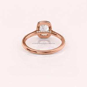 High on Demand Fashion Jewelry Moissanite Engagement Ring <b>for</b> Women with Sophisticated Design Available At Best Market Price - Product Image 5