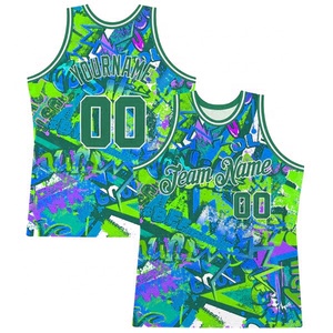 Personnalisé entièrement Sublimation2025 Offre Spéciale maillots en gros personnalisé équipe cousue maillot de basket-ball américain - Product Image 6